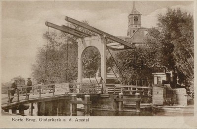 Korte Brug, Ouderkerk 1920