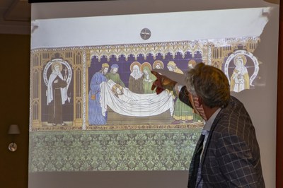 Tegeltableau St. Urbanuskerk Ouderkerk aan de Amstel